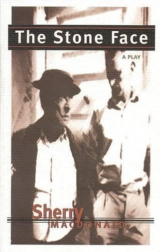 Book cover: a man in a cap, sepia tone, titled "The Stone Face".