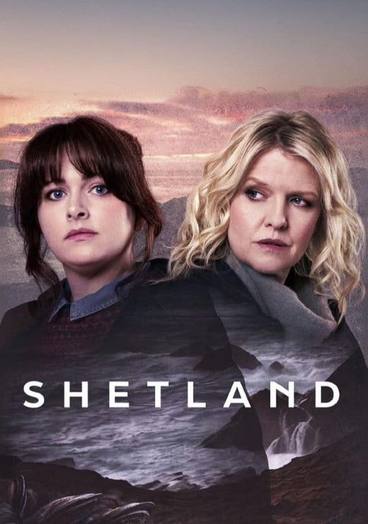 DVD case with Shetland Series 9 title and television show logo on front cover.