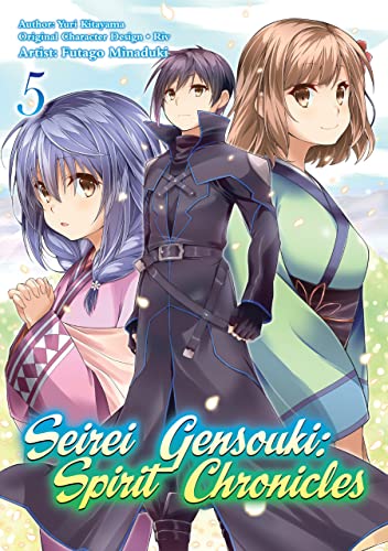 Manga cover featuring three anime-style characters with colorful hair.