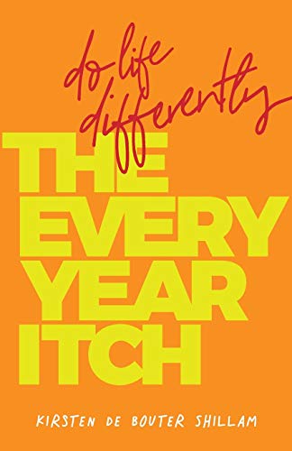 Orange book cover with bold yellow and red text: "The Every-Year Itch.