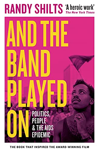 Book cover: "And the Band Played On" about the AIDS epidemic.