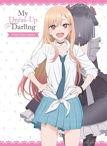 Cover of My Dress-Up Darling fanbook featuring Marin Kitagawa in school uniform.