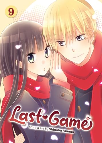 Manga cover featuring two young people with red scarves, volume 9.