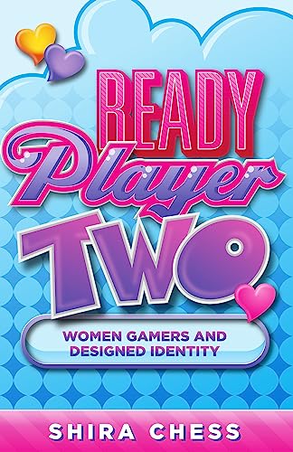 Book cover: “Ready Player Two” with pink and purple retro-style text.