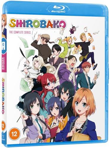 Shirobako anime complete series Blu-ray case featuring an ensemble of illustrated characters.