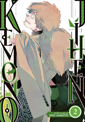 Manga cover featuring a man with spiky hair and a fur collar looking upward.