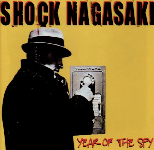 Yellow CD cover featuring a silhouetted man with a fedora and payphone.
