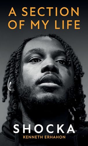 Book cover: portrait of a Black man with dreadlocks, titled “A Section of My Life.”