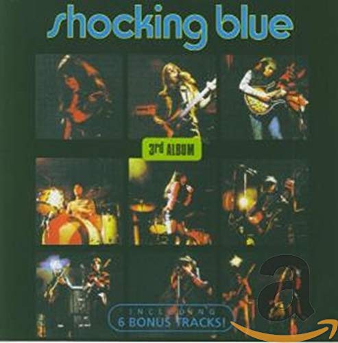 Shocking Blue Third Album CD cover featuring a grid of band performance photos.