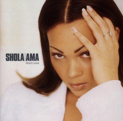 CD cover for Shola Ama’s “Much Love”, featuring a portrait of the artist.