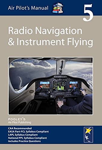 Book cover for Air Pilot's Manual Volume 5 showing an aircraft cockpit in flight.