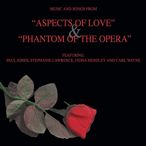 CD cover for “Aspects of Love” & “Phantom of the Opera” musicals.