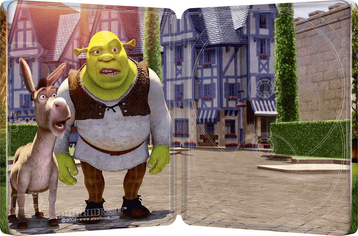 SHREK 25TH ANNIVERSARY 4K UHD & BD STEELBOOK [Blu-ray]