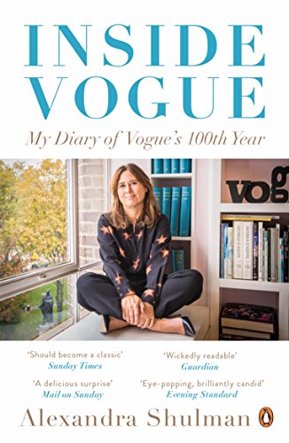 Book cover: "Inside Vogue" by Alexandra Shulman, featuring a woman by a window.