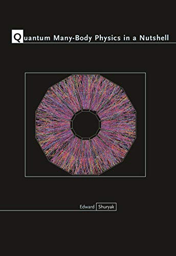Book cover with abstract colorful radial design and text: "Quantum Many-Body Physics".