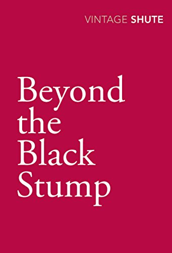 Book cover: “Beyond the Black Stump” in white text on a red background.