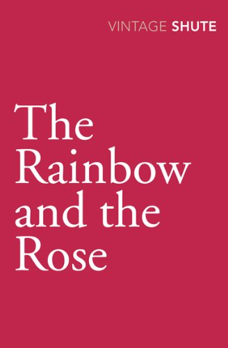 Red book cover with white text: "The Rainbow and the Rose.