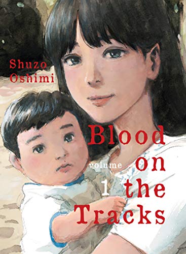 Watercolor illustration of a mother holding her young son on a manga cover.