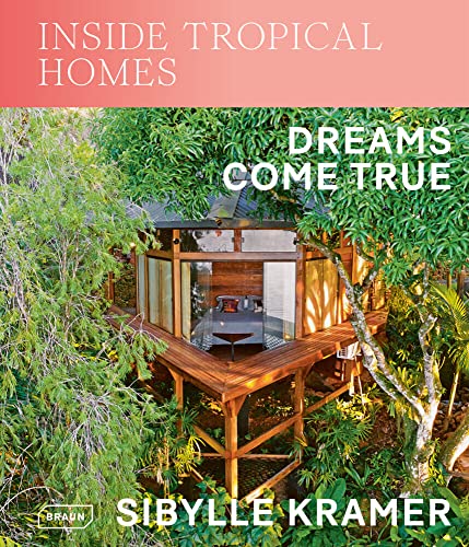 Book cover featuring a modern, glass-walled home nestled in lush tropical foliage.