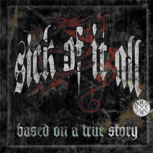 Sick Of It All album cover, distressed texture, red and white lettering.