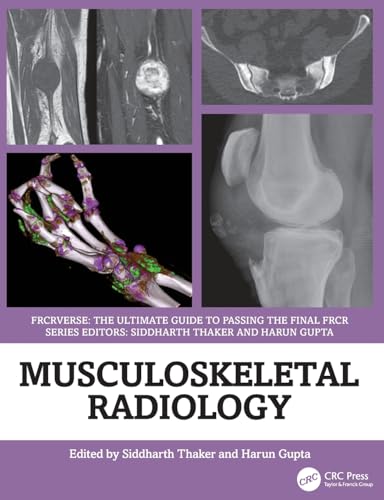 Book cover featuring medical images of bones, joints, and radiology scans.