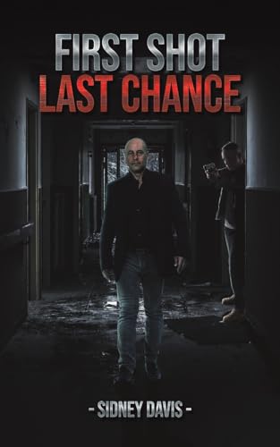 Book cover: man walking toward a figure holding a gun.
