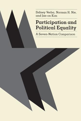 Book cover: "Participation and Political Equality," abstract star design.