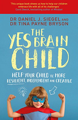 Book cover for The Yes Brain Child featuring a child in a superhero costume.