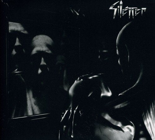 Silencer album cover: dark, shadowy figures reflected in a mirror.
