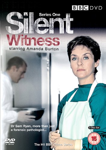DVD cover for "Silent Witness" Series 1, featuring Amanda Burton.