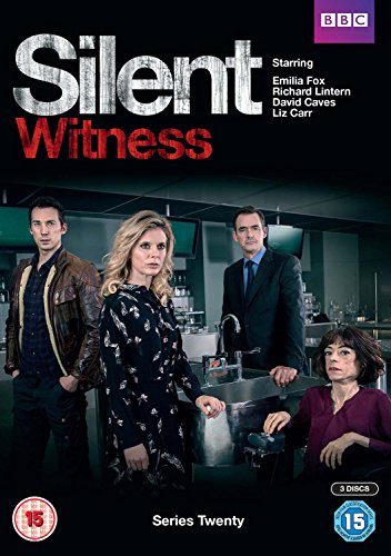 DVD cover for "Silent Witness" Series 20 featuring four actors.