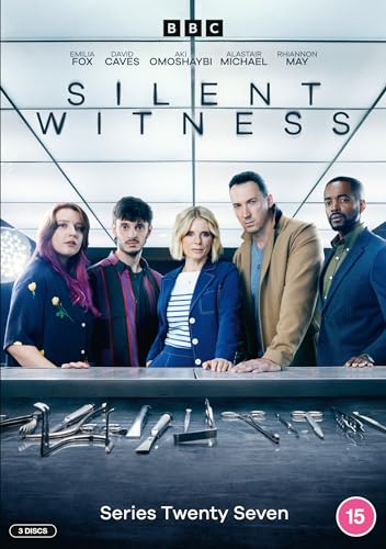 “Silent Witness” Series 27 DVD cover with five cast members and forensic tools.