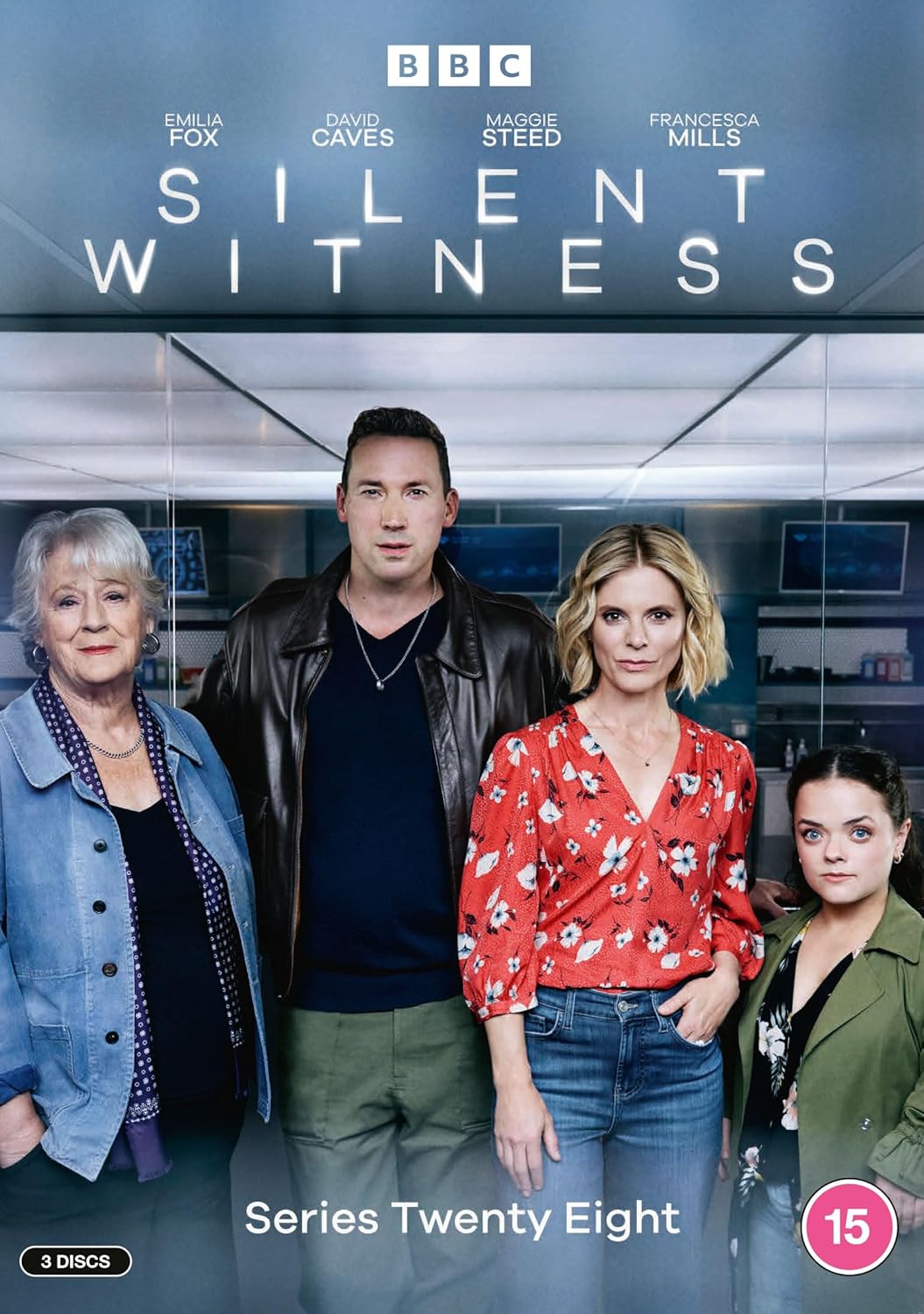 DVD cover for "Silent Witness Series 28" featuring cast members.