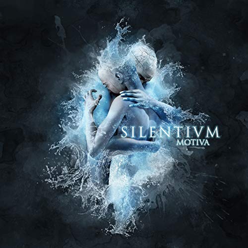 Couple embracing, appearing to be made of water, with album title.