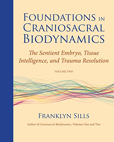 Book cover with blue title text and colorful wave-like graphic.