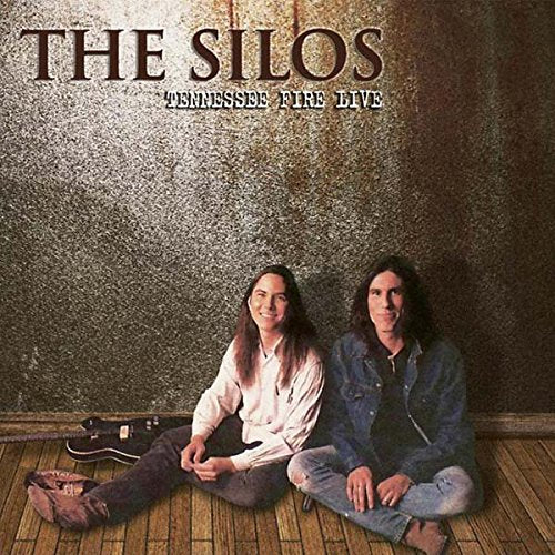 CD cover for The Silos’ “Tennessee Fire Live” featuring two musicians.