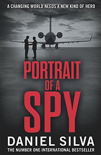 Book cover: two figures and a jet against a stormy sky.
