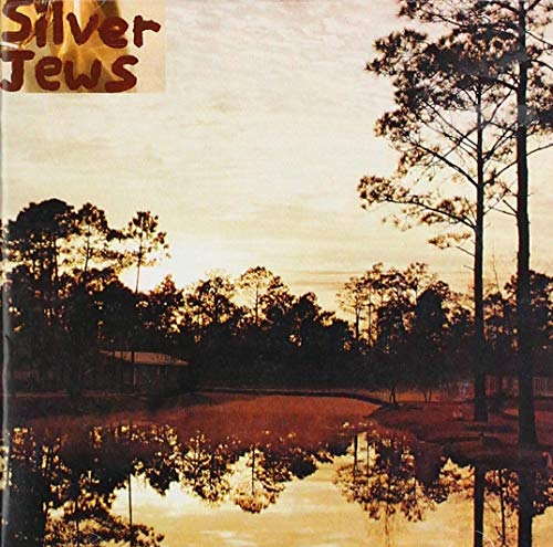 Silver Jews album cover: a sunset reflected in a still pond with trees.