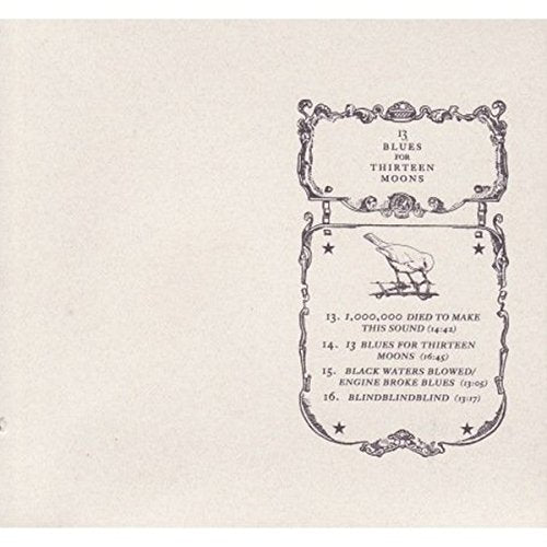 Silver Mt. Zion album cover with ornate frame and bird illustration.
