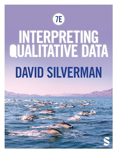 Book cover: “Interpreting Qualitative Data” with dolphins swimming.