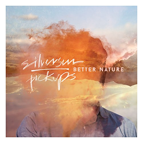Album cover for Silversun Pickups’ “Better Nature” with blurred, fiery imagery.