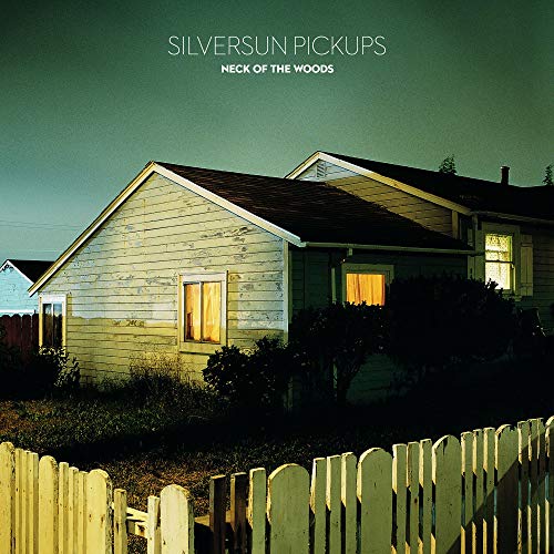 Silversun Pickups album cover: a weathered house at dusk.