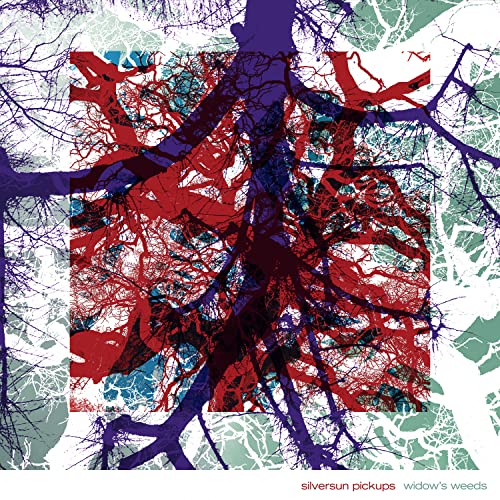 Album cover for Silversun Pickups’ “Widow’s Weeds” featuring abstract tree branches.