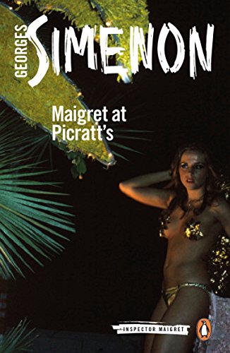 Book cover: woman in bikini, dark background, bold yellow text.