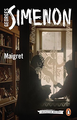Book cover for “Maigret” by Georges Simenon, showing a shadowed interior.