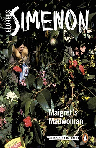 Book cover: a man amidst dark foliage and red flowers.