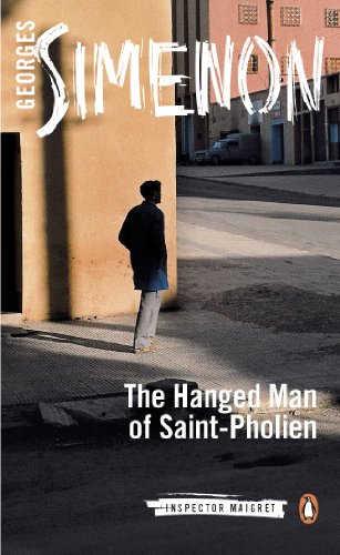 Book cover: man viewed from behind near a building, title text below.