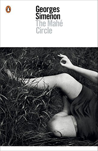 Book cover featuring a black and white photo of legs in fishnets in grass.