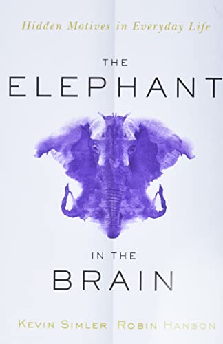 Book cover featuring a purple inkblot elephant illustration with the title and author names.
