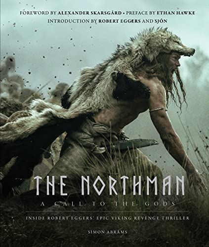 Book cover featuring a warrior with animal pelt and a large knife.